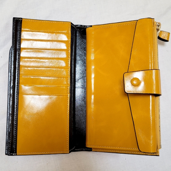 Travelambo large women's envelope wallet NEW - Picture 4 of 6